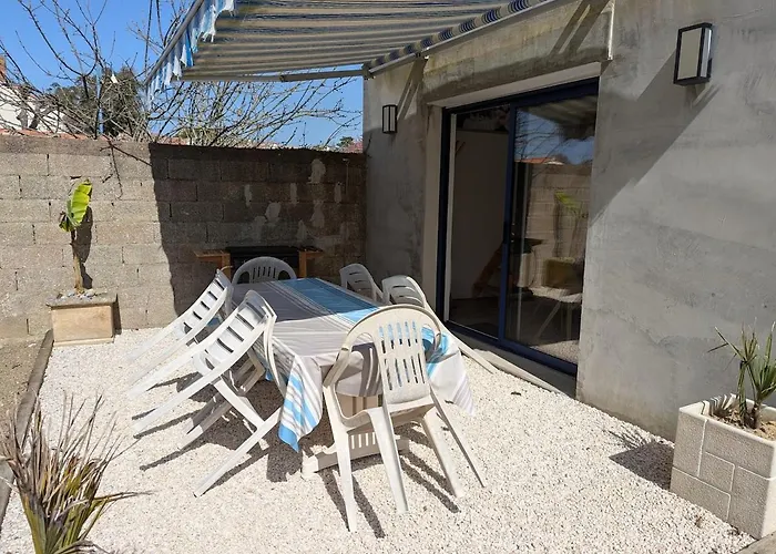 Le Ptit Canot - Au Coeur - Parking Prive Brem Sur Mer