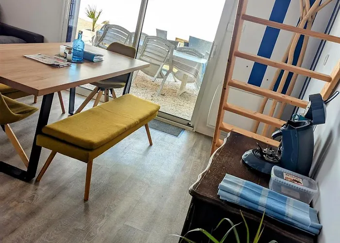 Le Ptit Canot - Au Coeur - Parking Prive Tatil Evi Brem Sur Mer